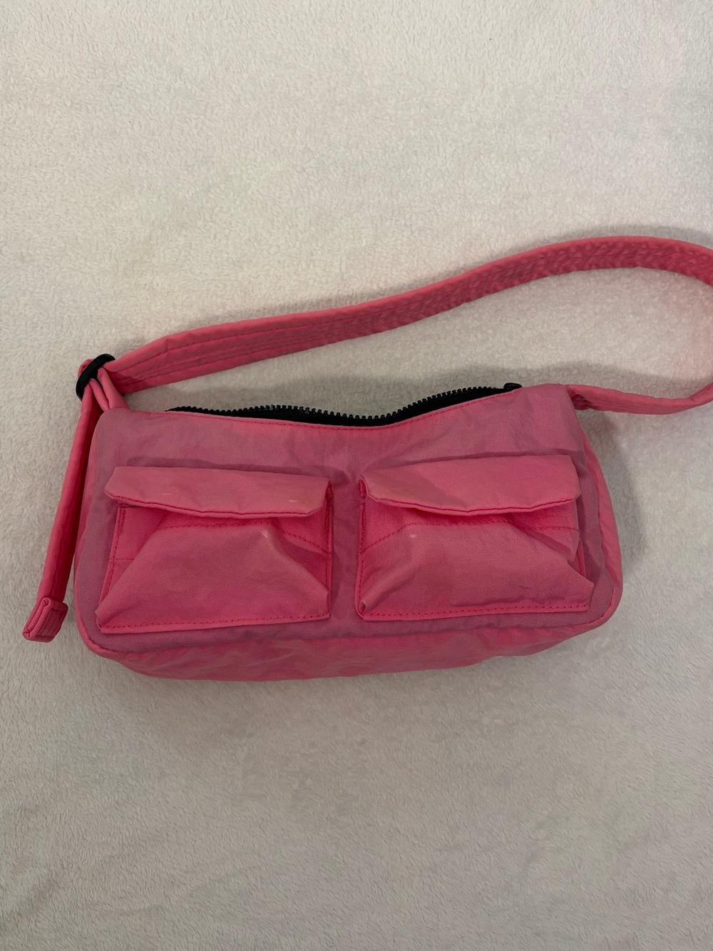 BAGGU Hot Pink Cargo shoulder bag